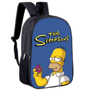 Рюкзак c принтом детский, молодежный "Гомер Симпсон"