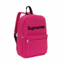Рюкзак "Supreme. Розовый" 28X38 c принтом детский, молодежный 