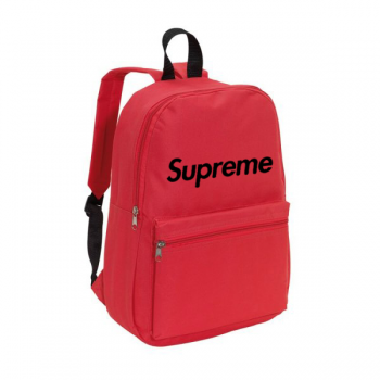 Рюкзак "Supreme. Красный" 28X38 c принтом детский, молодежный 