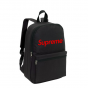 Рюкзак "Supreme. Черный" 28X38 c принтом детский, молодежный 