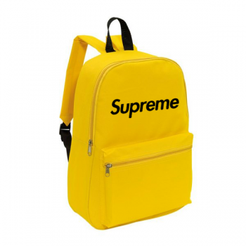 Рюкзак "Supreme. Желтый" 28X38 c принтом детский, молодежный 