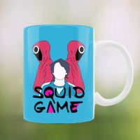 Чашка  "Squid Game. Игра в кальмара. 456-й игрок"