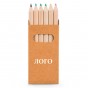 Набор с 6 цветными карандашами в картонной коробке (91750)