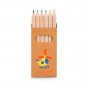 Набор с 6 цветными карандашами в картонной коробке (91750)