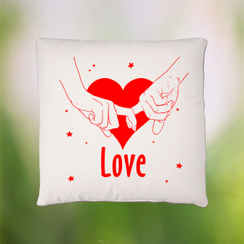 Подушка "На день святого Валентина.Love"