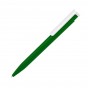 Ручка пластиковая шариковая, автоматическая,зеленая