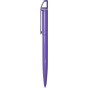 Ручка пластиковая шариковая, автоматическая,фиолетовая