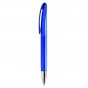 Ручка пластиковая шариковая, поворотная,синяя