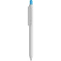 Ручка пластиковая шариковая, автоматическая,голубая