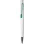 Ручка пластиковая шариковая,автоматическая,зеленая