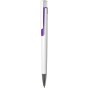 Ручка пластиковая шариковая, автоматическая,фиолетовая