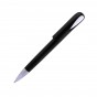 Ручка пластиковая шариковая, поворотная,черная